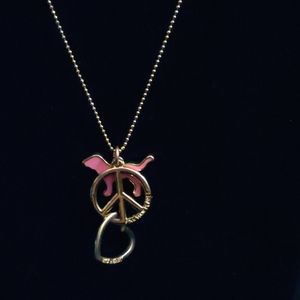 Pink Victoria Secret necklace